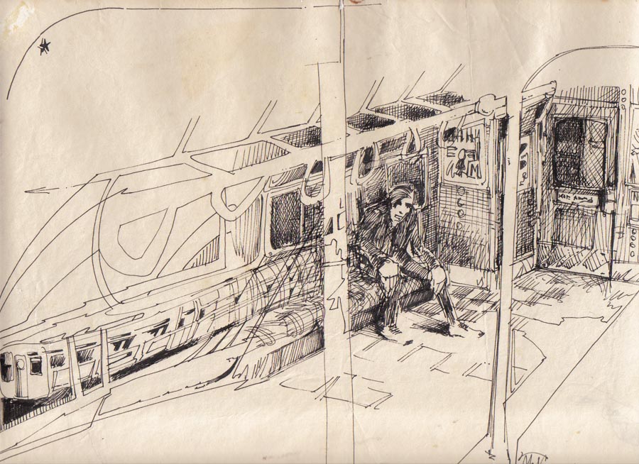 pencil sketch